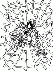 Download Spiderman Free Printable Coloring Pages For Kids