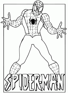 73 Spiderman Coloring Pages For Child Best