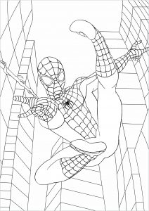 Free Printable Cat 16+ Spiderman Coloring Printable For Kids