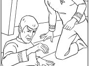 Printable Star Trek coloring sheets for Kids