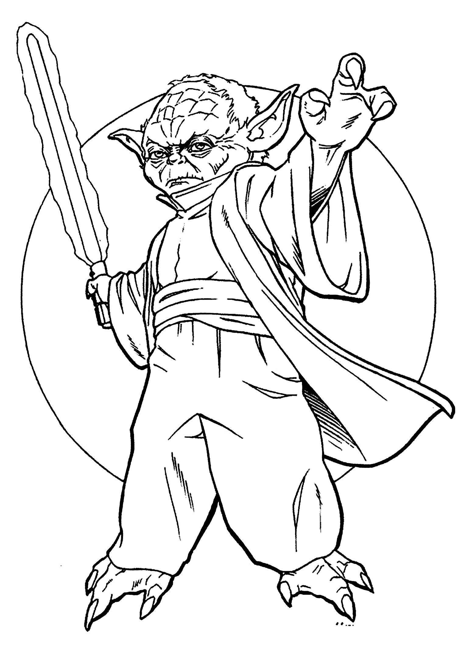 Star wars to color for children - Star Wars Kids Coloring Pages