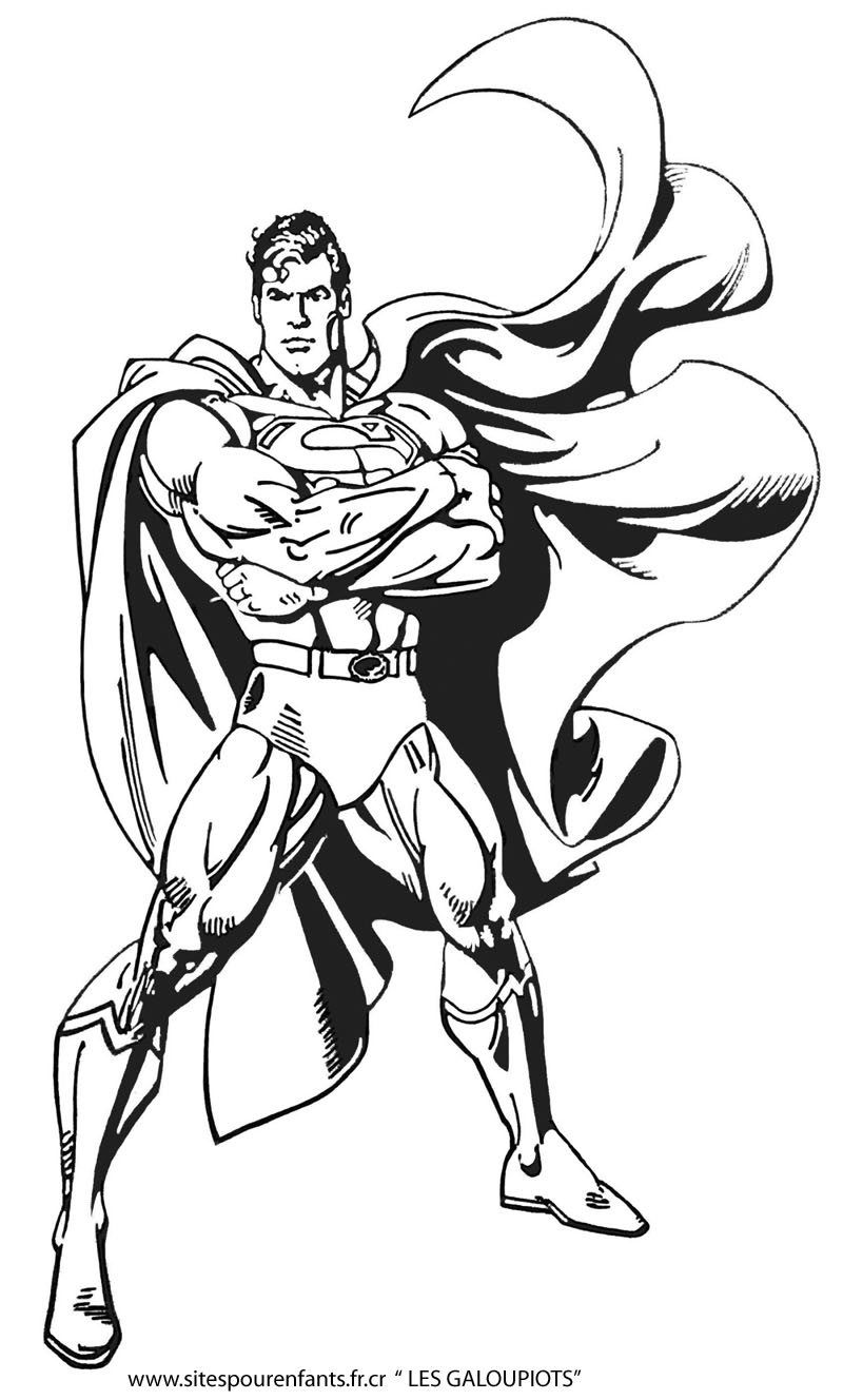 Superman coloring pages for kids Superman Kids Coloring Pages