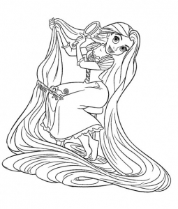 Tangled Free Printable Coloring Pages For Kids