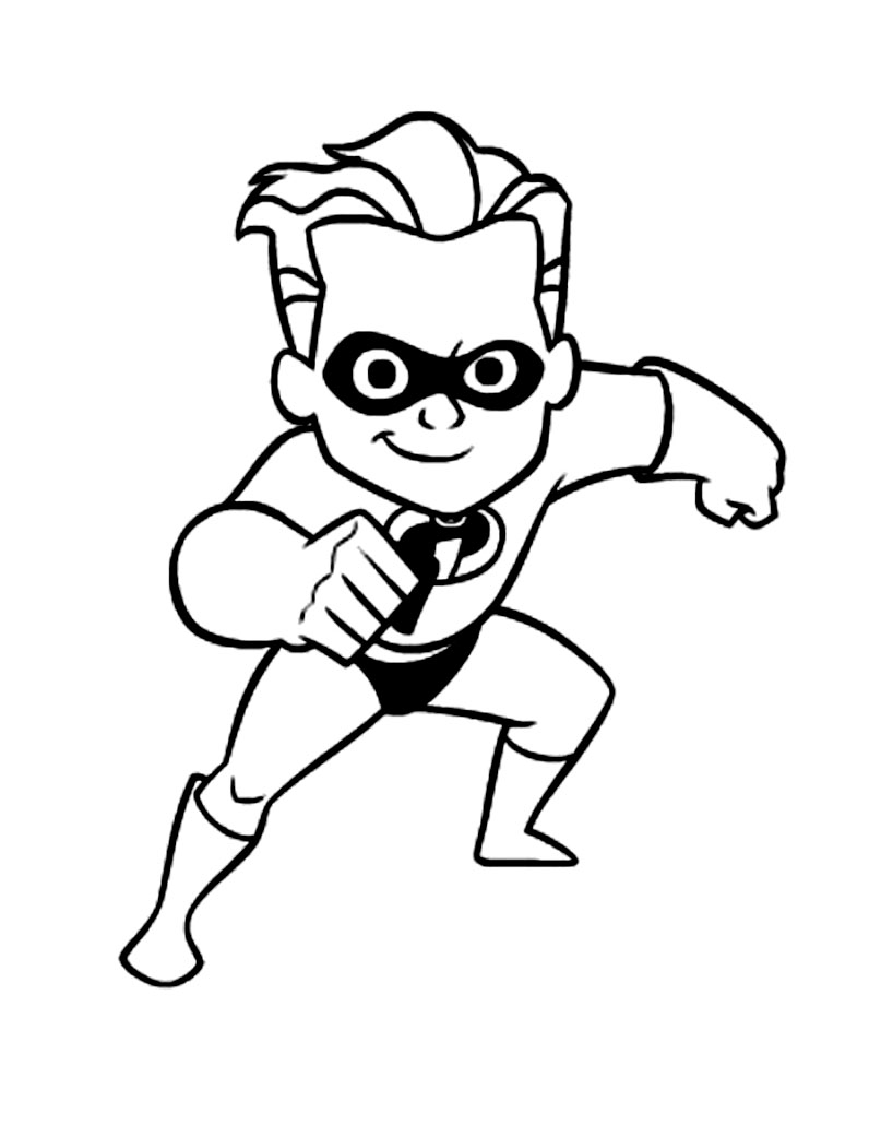 Download The incredibles free to color for kids - The Incredibles ...