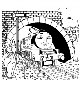 thomas and friends  free printable coloring pages for kids