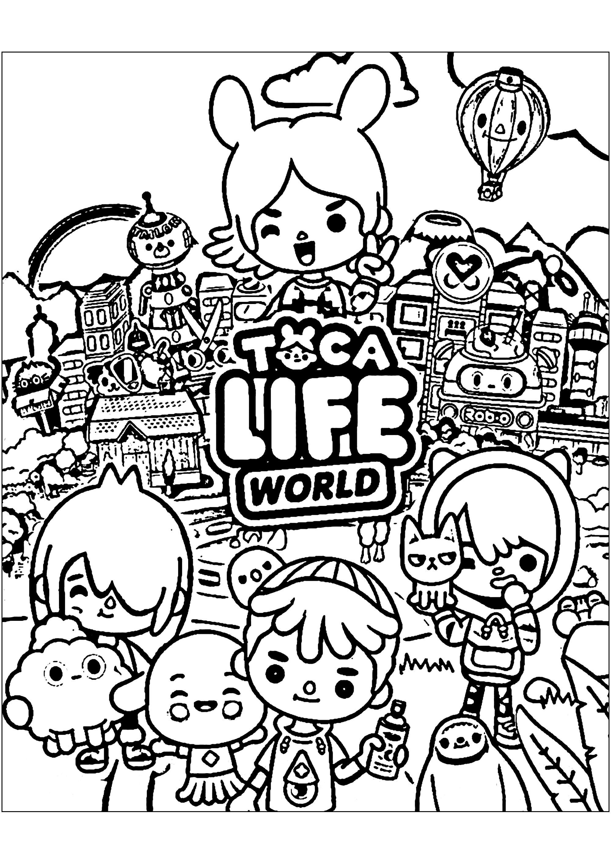 toca life world coloring page