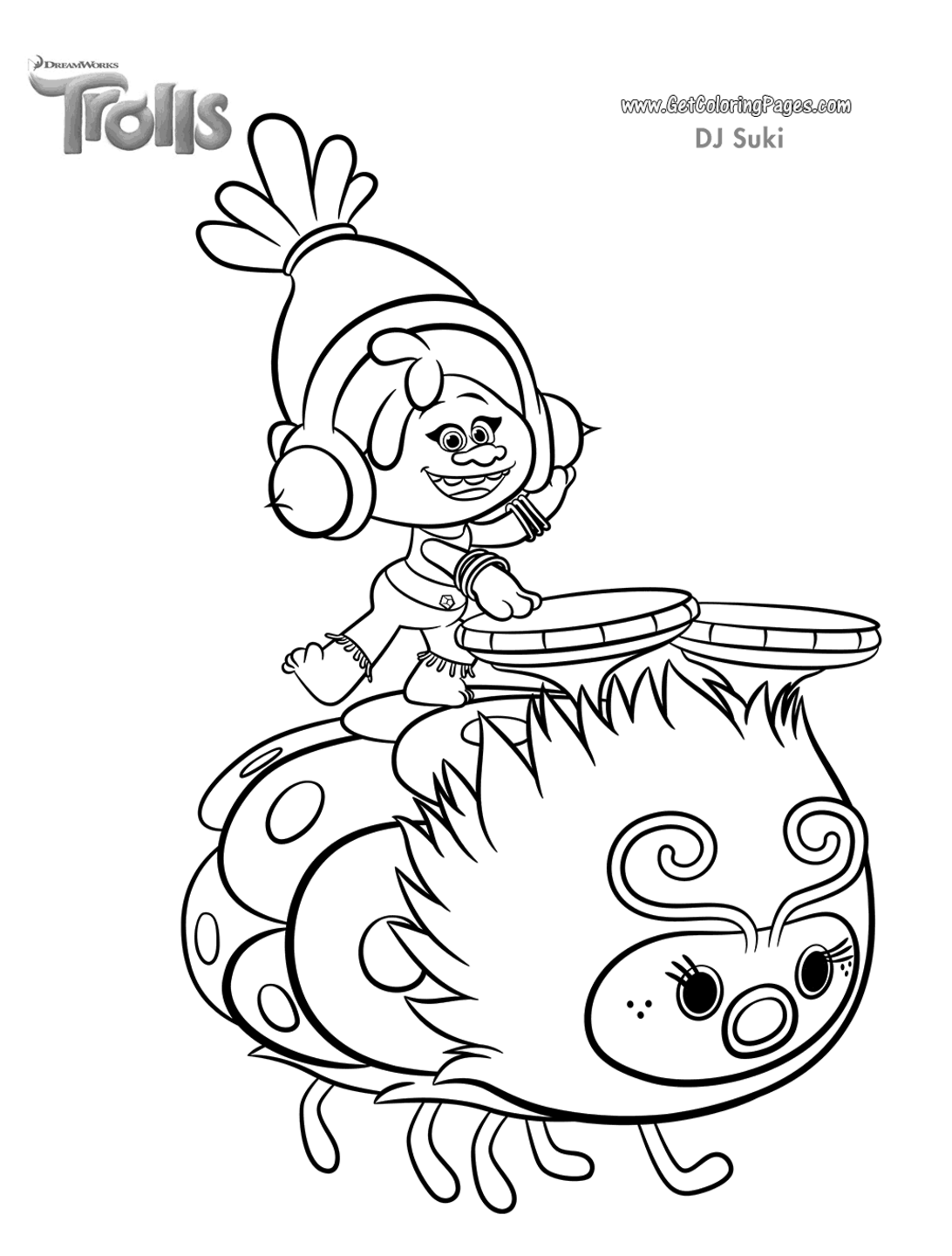 trolls to print kids coloring pages coloriage lettres