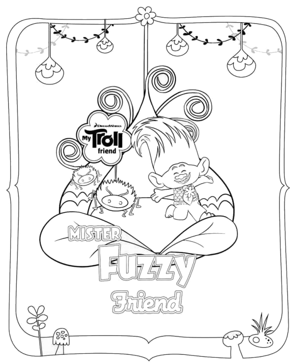 Desenhos para colorir dos Trolls  Poppy coloring page, Disney coloring  pages, Coloring pages