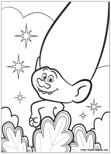 68 Coloring Book Pages Trolls Pictures