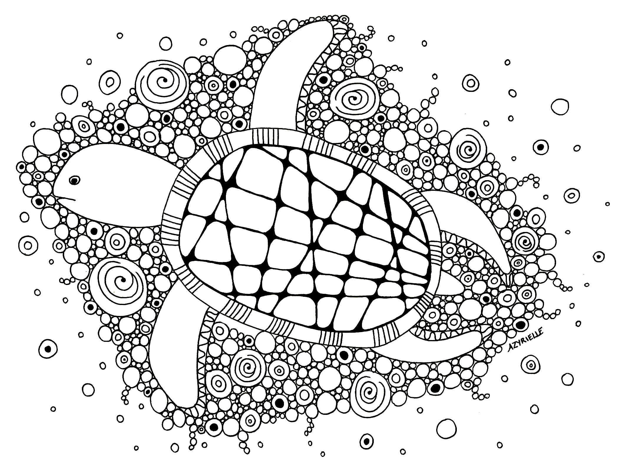 Download Turtles to print - Turtles Kids Coloring Pages