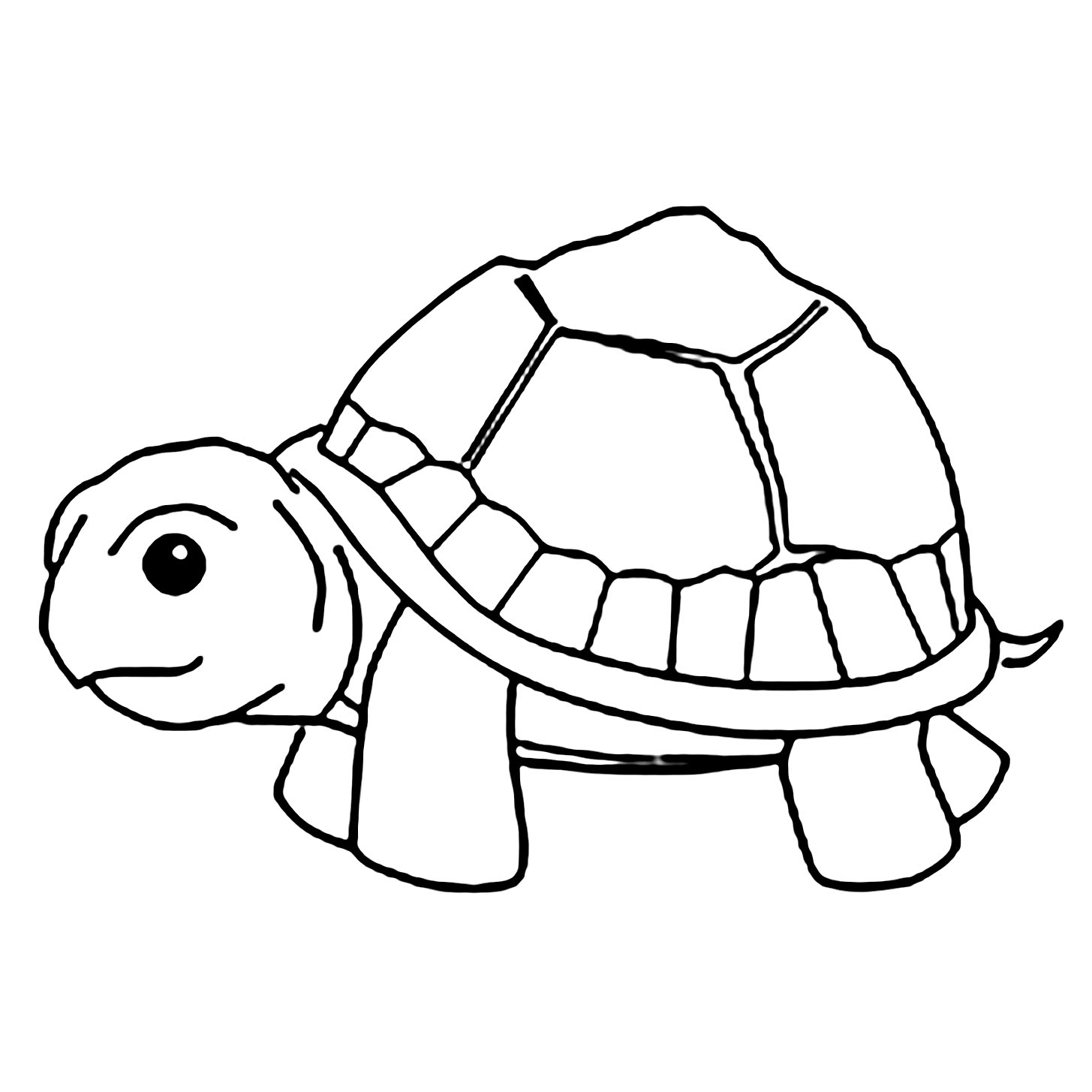 Turtle Coloring For Kids - Turtles Kids Coloring Pages