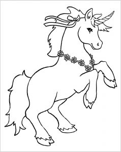 Unicorn Coloring Pages for Kids (Free Printable!)