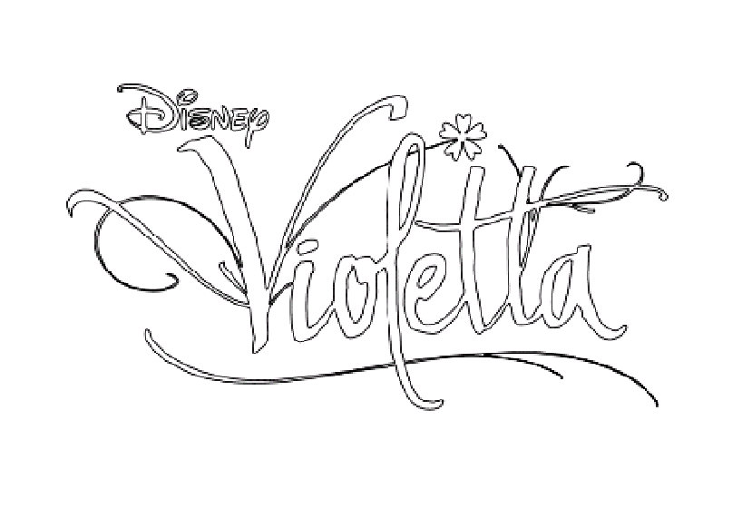 9900 Disney Violetta Coloring Pages  HD