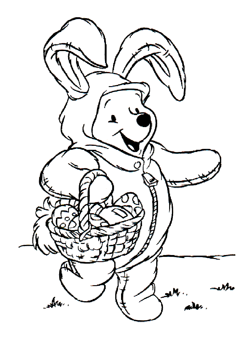 Winnie the Pooh coloring pages to print for kids - Winnie The Pooh Kids ...