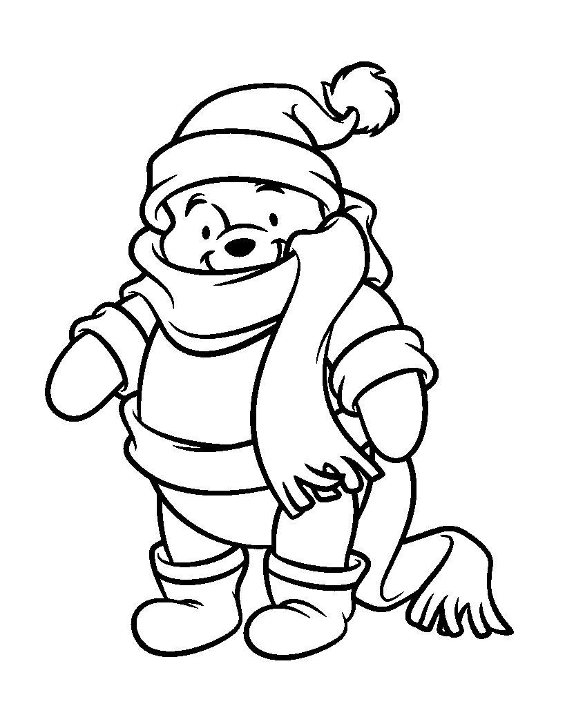 Winnie The Pooh To Print For Free Winnie The Pooh Kids Coloring Pages