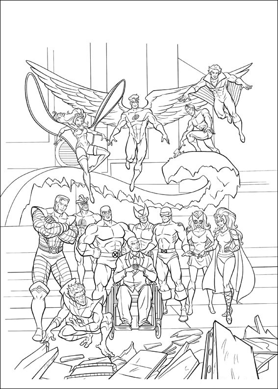 16 Lego X Men Coloring Pages - Free Printable Coloring Pages