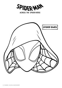 Ausmalbild von Spider Gwen zum Ausdrucken und Ausmalen für Kinder : Spider-Gwen (Ghost-Spider) auf Deutsch übersetzt wäre Spider-Gwen (Ghost-Spider). Es gibt keine lokale Übersetzung für diese Charaktere in Deutsch, daher bleiben die Namen unverändert.