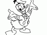 Dibujos de Donald para colorear