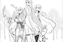 Dibujos de Frozen 2 para colorear