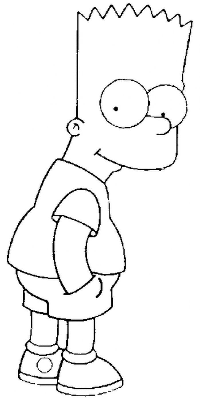 Dibujos para colorear de Los Simpson - Los Simpsons - Dibujos para colorear  para niños