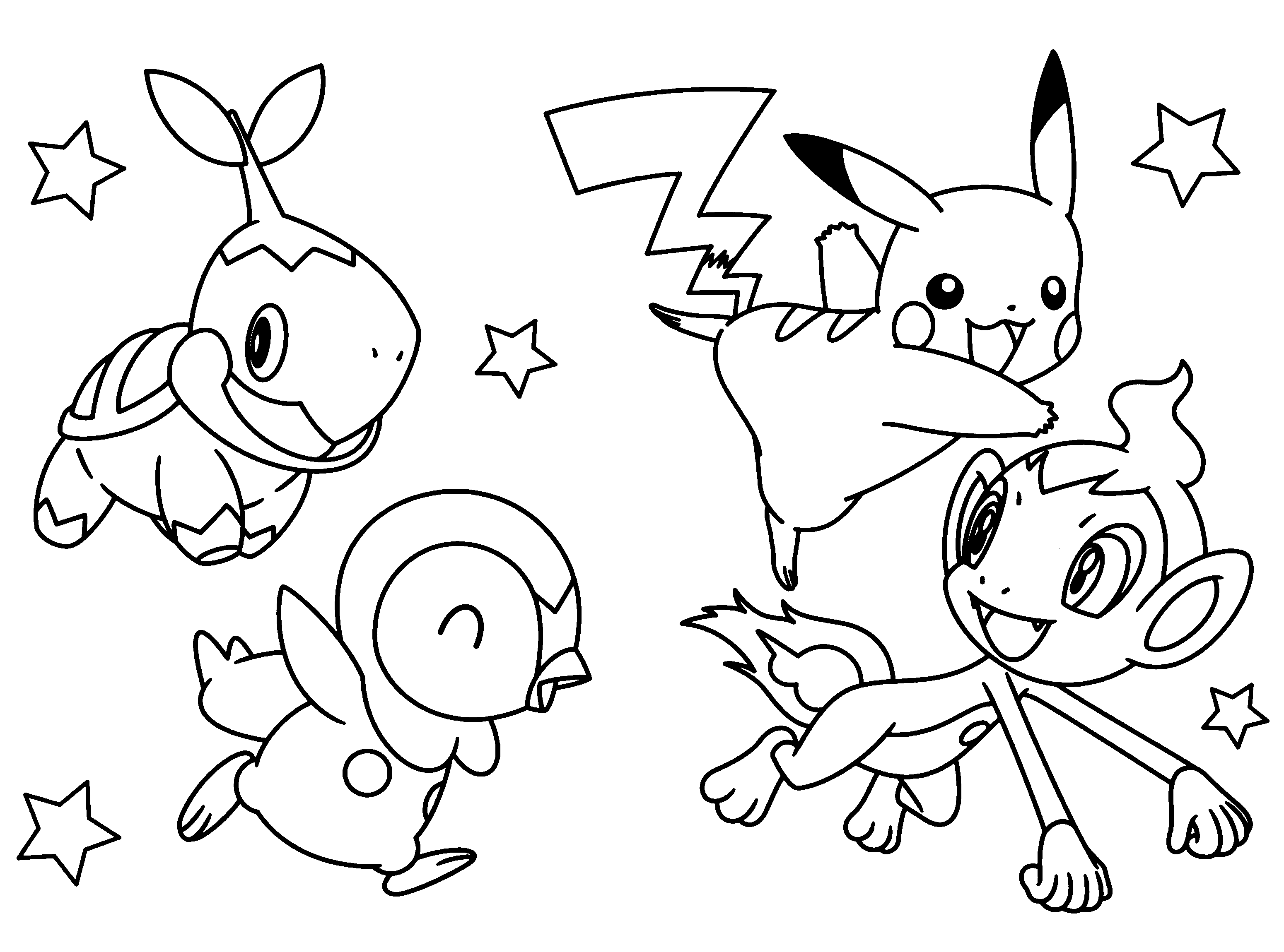 Increíble Dibujos para colorear para niños de Pokemon