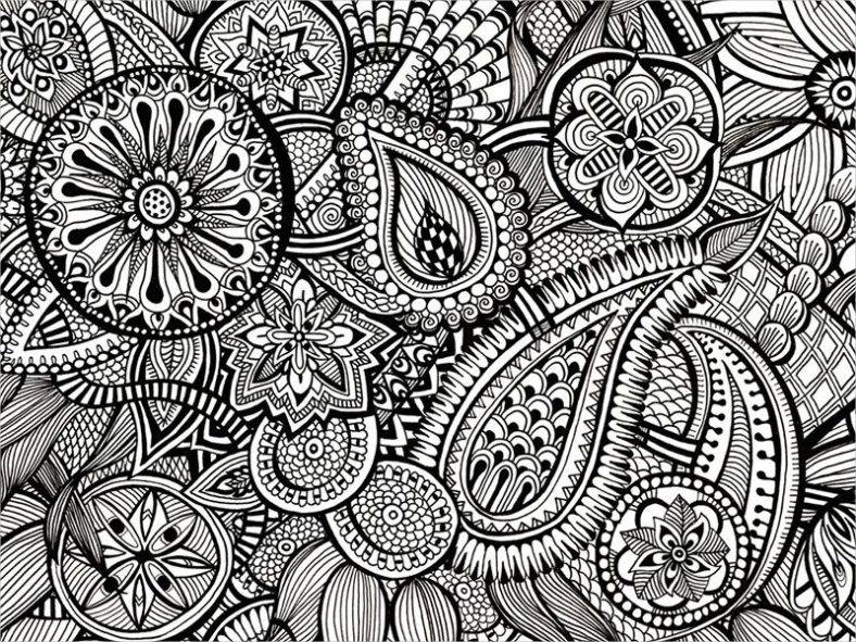 Drawing Your Way to Relaxation: How to Create a Zentangle or