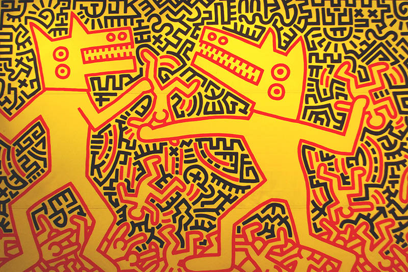 Keith haring 12 - Pop Art Adult Coloring Pages