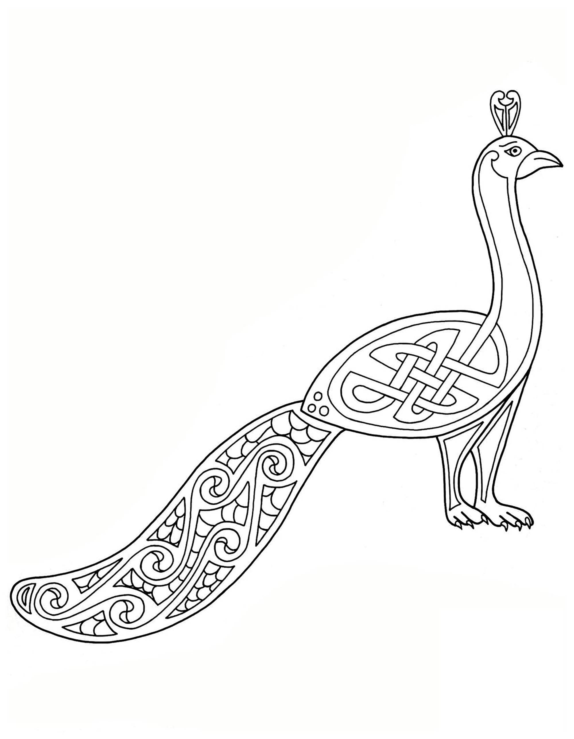 simple celtic animal designs