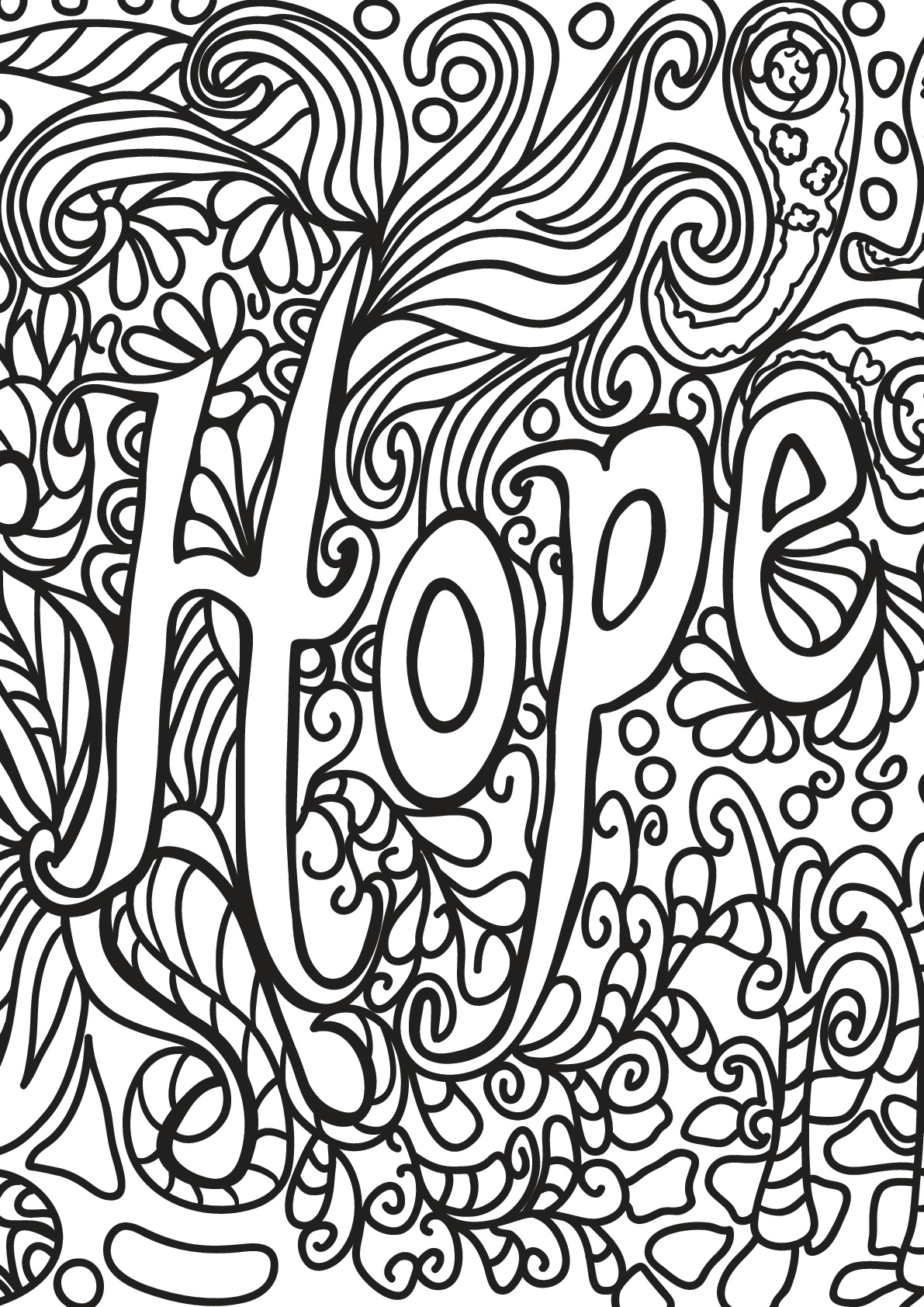 mandala quotes coloring pages