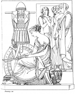 coloring-penelope-sitting-with-odysseus-s-armo-francis-chantrey