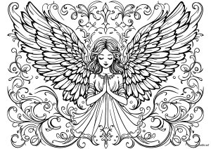 Expressions of peace and serenity