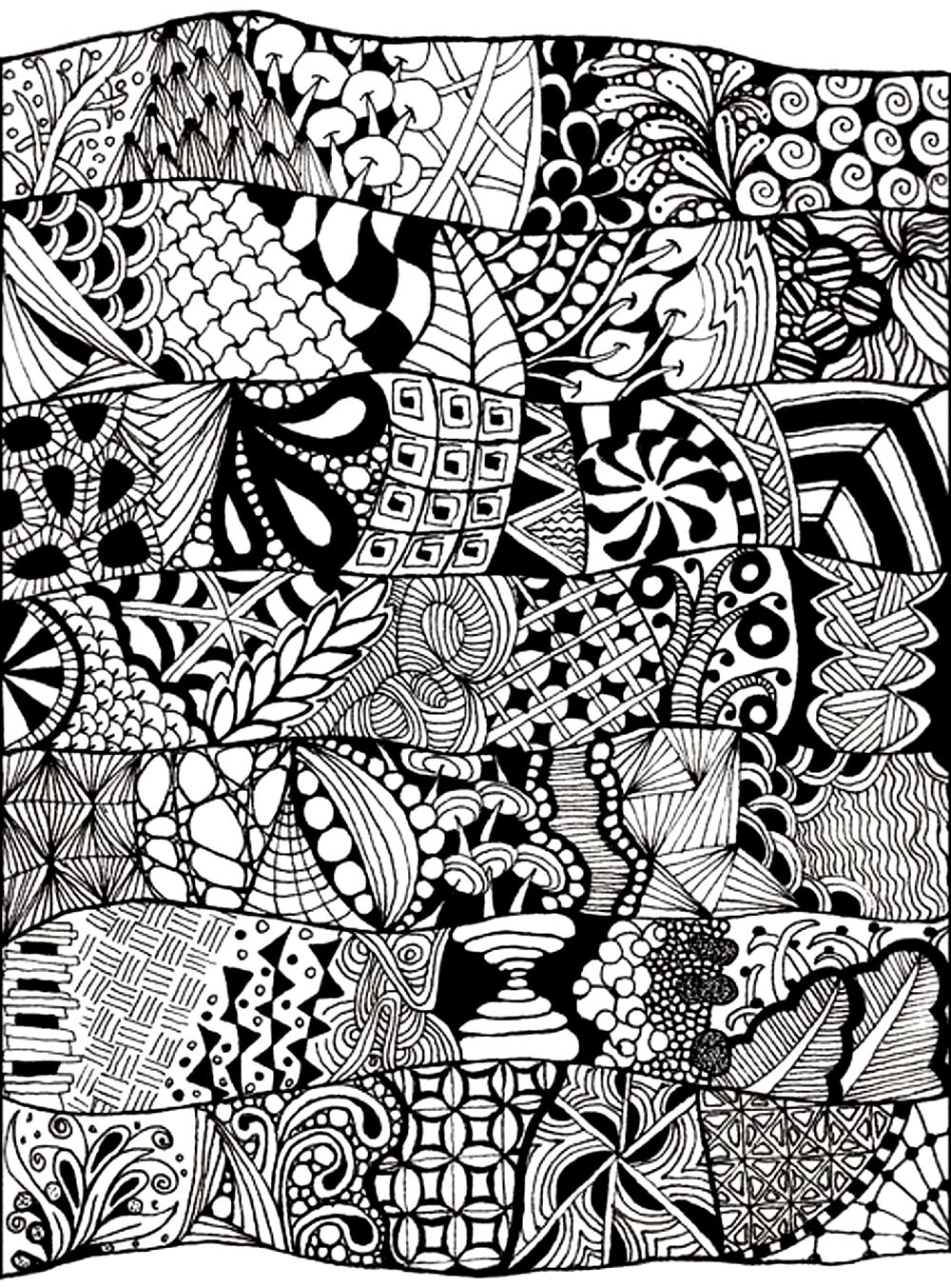 Zen anti stress abstract to print - Anti stress Adult Coloring Pages ...