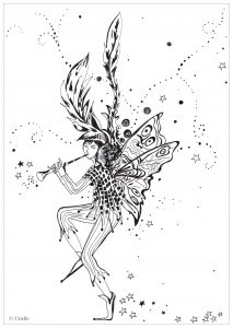 free printable coloring pages fairies adults