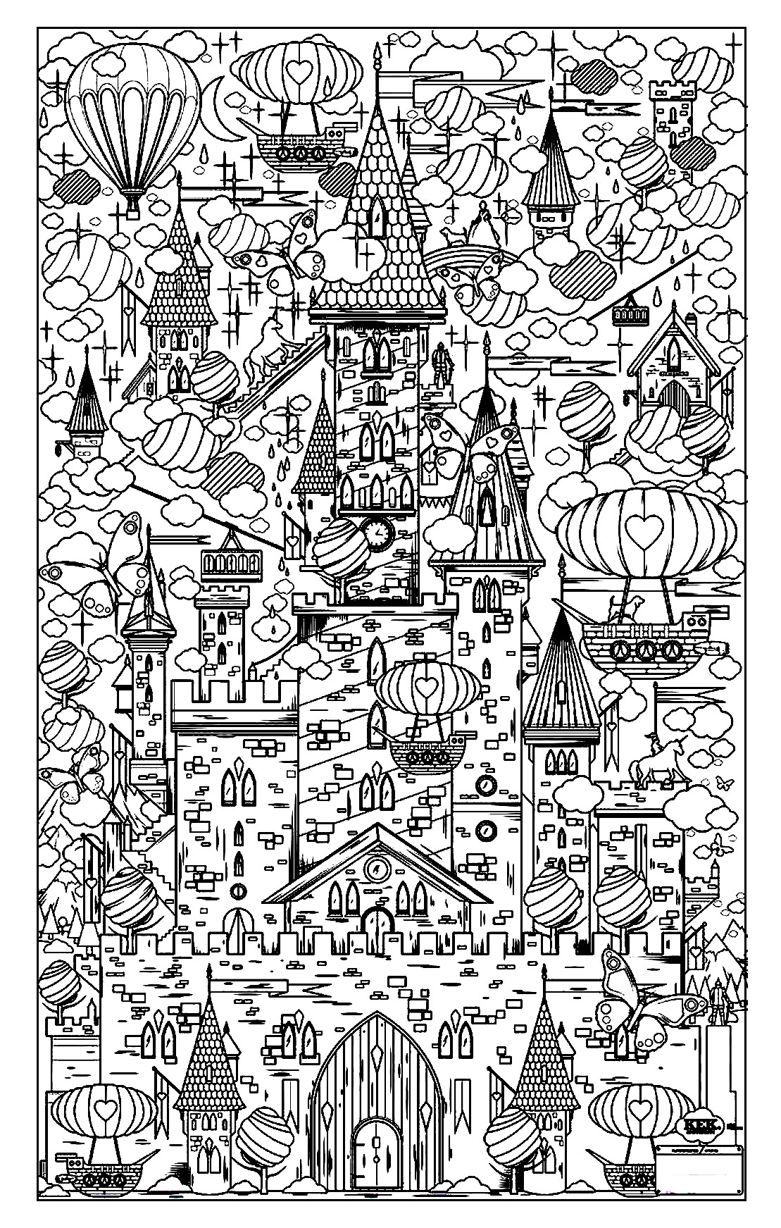 House - Coloring Pages for Adults - Page 2