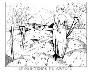 Jean Emile Laboureur: Spring in Artois (1916)