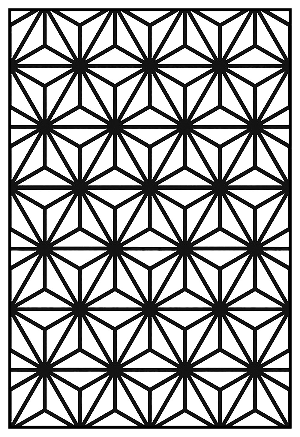 Geometric Patterns Art Deco 10 Art Adult Coloring Pages