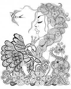970 Coloring Pages Of Birds For Adults , Free HD Download