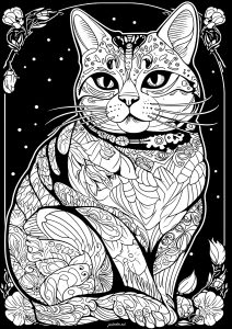 Doodle Cats Coloring Book: An Adult Coloring Book Featuring Fun and  Relaxing Cat Designs (Paperback)