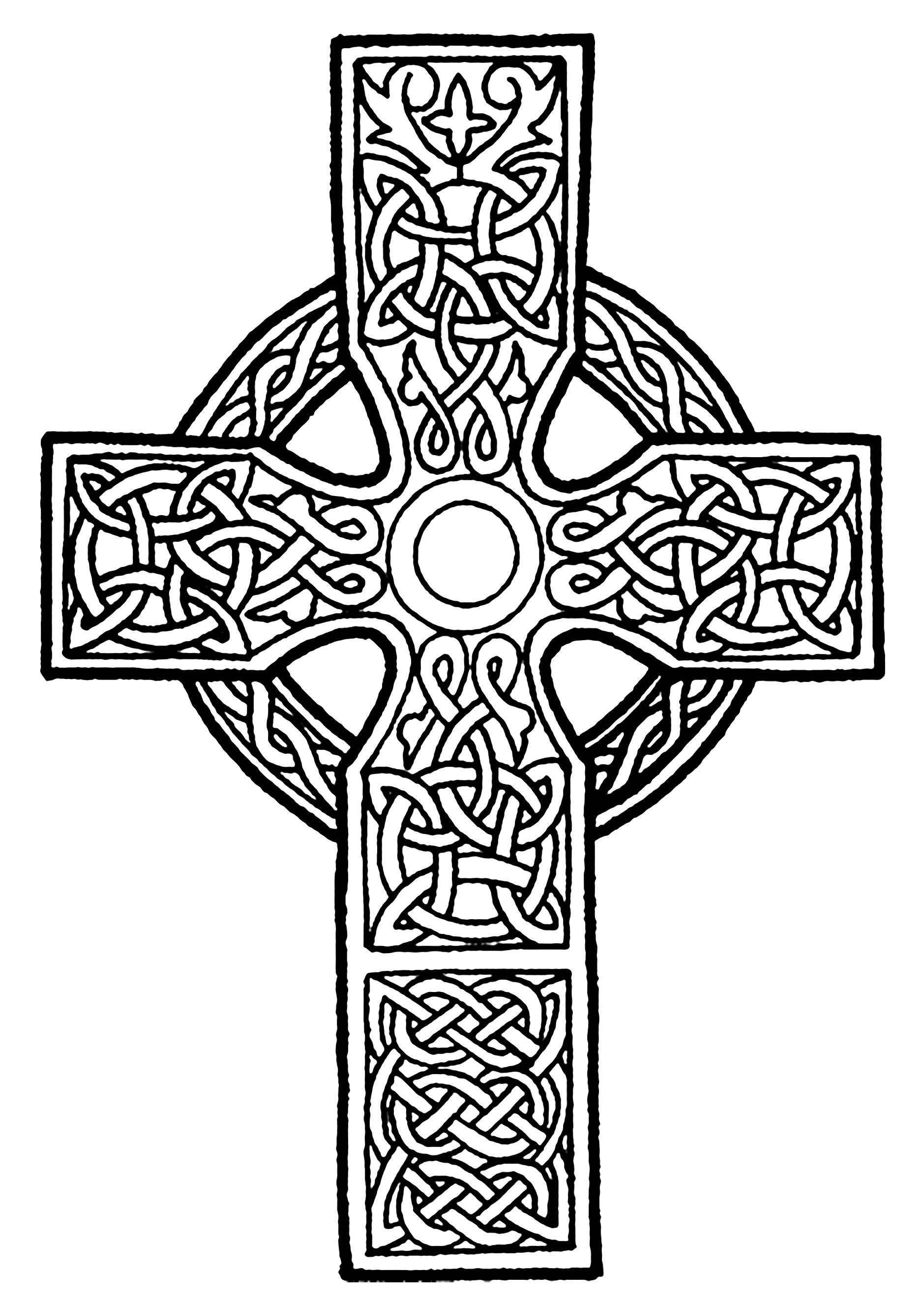Celtic Coloring Pages Free Printable