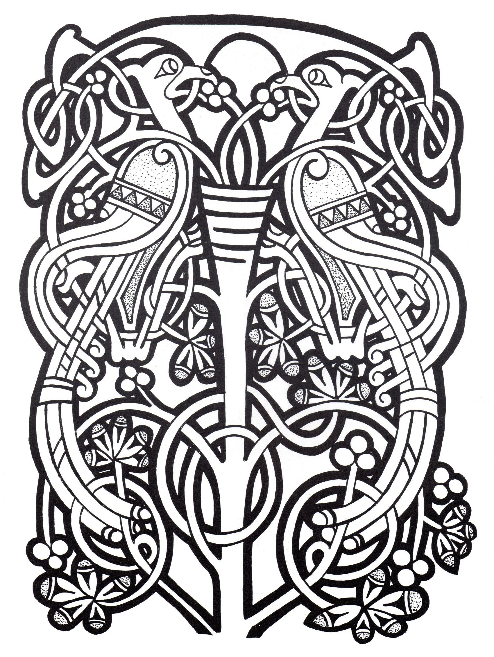 celtic pattern doodles