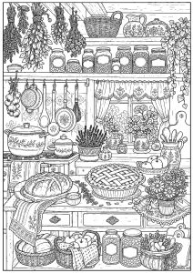 Rustic Charm of a Country Kitchen