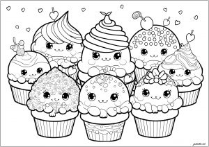 Printable Birthday Cake Coloring Pages » Homemade Heather