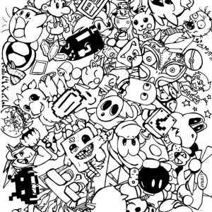 Kawaii Coloring pages - Coloring pages for adults | JustColor