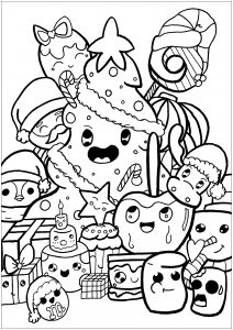 doodle art / doodling  coloring pages for adults