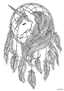 The magical beauty of a unicorn