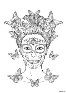 Mysterious floral beauty
