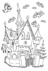 Halloween - Coloring Pages for Adults - Page 4