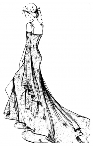 Fashion 1930 - Fashion Adult Coloring Pages