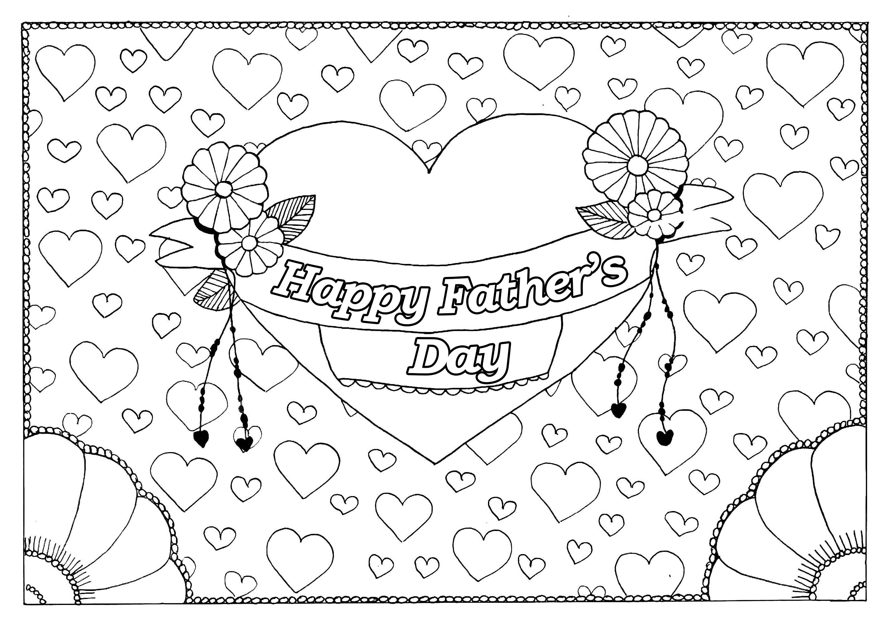 Father S Day 5 Father s Day Adult Coloring Pages