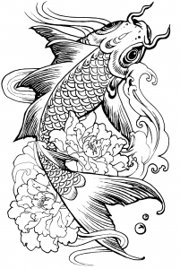 coloring-complex-fish-carp